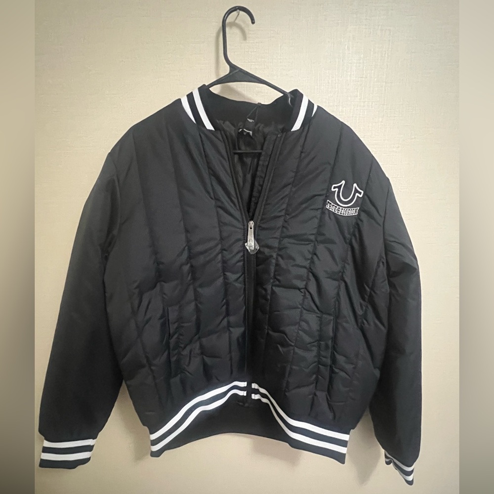 True Religion Varsity Jacket Size S